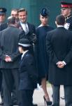 Royal Wedding Coverage: David and Victoria Beckham Stylish for Ceremony