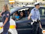 Crashing Into Police Car Escort, Snooki Sends Two Officers to Hospital