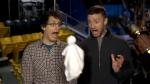 Justin Timberlake Freaking Out Over Ghost Puppet in 'SNL' Promo