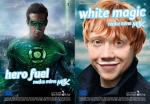 Ryan Reynolds and Rupert Grint Front U.K. Milk Campaign