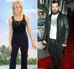 Jennifer Aniston and Justin Theroux Went Public at Hollywood Bash