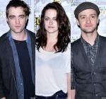 Kristen Stewart and Robert Pattinson Bump Into Justin Timberlake on Romantic Dinner