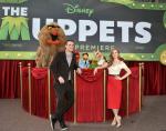 Kermit and Co. Upstage Amy Adams and Jason Segel at 'Muppets' L.A. Premiere