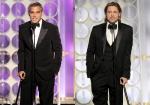 Video: George Clooney Draws Chuckles at Golden Globes 2012 by Mocking Brad Pitt