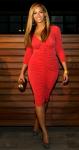 Beyonce Knowles Goes Red Hot in First Post-Baby Appearance