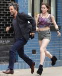 First Look: Mark Ruffalo and Hailee Steinfeld Film Chase Scene on 'Song' Set