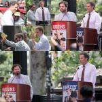 Photos: Will Ferrell and Zach Galifianakis Kick Off 'The Campaign' Tour in L.A.