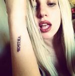 Lady GaGa Sparks Speculations on New Album Title With Her Latest Tattoo
