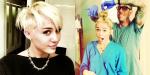 Miley Cyrus Chops Off Her Hair, Shows Off Boyish Look