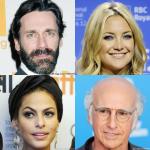 Jon Hamm, Kate Hudson, Eva Mendes and More to Star in Larry David's HBO Movie