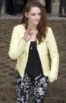 Kristen Stewart Rocks Balenciaga Outfit at Paris Fashion Week