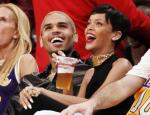 Rihanna and Chris Brown Spotted Watching Lakers Game on Christmas Day
