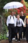 Photos: Justin Timberlake and Jay-Z Film 'Suit and Tie' Music Video