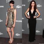 Anne Hathaway and Lily Collins Stun at 2013 Costume Designer Awards Red Carpet