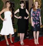 Jennifer Lawrence, Anne Hathaway and Jessica Chastain Dazzle at Oscar Nominees Luncheon