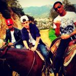 Justin Bieber Posts Picture of His Horse-Riding Day With Lil Twist and Lil Za