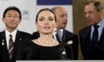 Angelina Jolie Speaks at G8 Meeting to Stop War-Zone Rape and Abuse