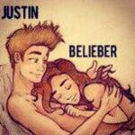 Justin Bieber Posts Cartoon Pic of Him in Bed With Naked 'Belieber'