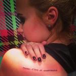 Demi Lovato Gets New Ink as New Album Released