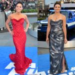 Michelle Rodriguez and Gina Carano Glam Up 'Fast and Furious 6' World Premiere