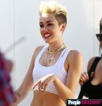 Miley Cyrus Shows Off Engagement Ring Amidst Breakup Rumors