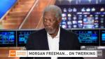 Video: Morgan Freeman Delivers 'Twerking' Definition on HLN's Show