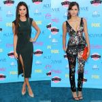 TCAs 2013: Selena Gomez and Nina Dobrev Show Some Skin on Blue Carpet
