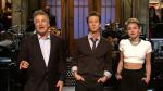 Miley Cyrus and Alec Baldwin Interrupt Edward Norton's 'Saturday Night Live' Monologue