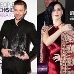 People's Choice Awards 2014: Justin Timberlake and Katy Perry Win Big in Music Field