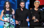 People's Choice Awards 2014: Sandra Bullock, Justin Timberlake, Ellen DeGeneres Are Early Winners