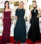 Sandra Bullock, Cate Blanchett and Kristen Bell Wow at Critics' Choice Movie Awards Red Carpet