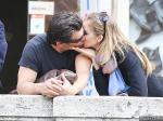 Josh Brolin Kisses Assistant Kathryn Boyd in Rome
