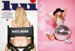 Kate Moss Poses Naked for Magazine Cover, Paris Hilton Flashes Nipple in V Magazine