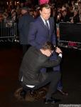 Leonardo DiCaprio Hugged at the Crotch by Prankster