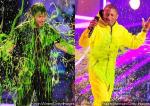 KCAs 2014: Mark Wahlberg, Pharrell Williams and More Get the Slime