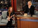 Video: Lindsay Lohan and David Letterman Prank Call Oprah Winfrey on 'Late Show'