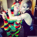Miley Cyrus Wrestles and Calls Avril Lavigne B**ch in April Fools Video