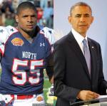 Michael Sam Congratulated by President Obama After Being Selected in the NFL Draft