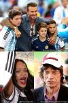 David Beckham, Rihanna, Mick Jagger Attend World Cup 2014 Closing Ceremony