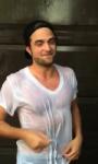 Robert Pattinson Is Pelted With Ice and Cups as He Takes ALS Ice Bucket Challenge