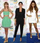 Teen Choice Awards 2014: Taylor Swift, Selena Gomez, Ariana Grande Dazzle on Blue Carpet