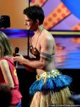 Tyler Posey Strips Down to Hula Outfit at 2014 Teen Choice Awards