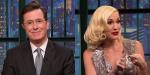 Video: Stephen Colbert Mispronounces Gwen Stefani's Name on 'Late Night'