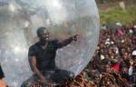 Akon Crowd-Surfs in Giant Bubble at African Concert Reportedly to Avoid Contracting Ebola