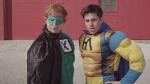Hoodie Allen and Ed Sheeran Turn Into Superheroes in 'All About It' Music Video