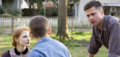 Brad Pitt has a complicated relationship with his son in 'The Tree of Life'