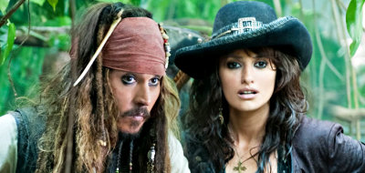 Penelope Cruz plays the new love interest of Jack Sparrow in 'Pirates of the Caribbean: On Stranger Tides' 