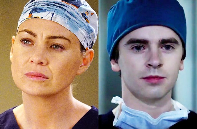 Image result for greys anatomy vs the good doctor