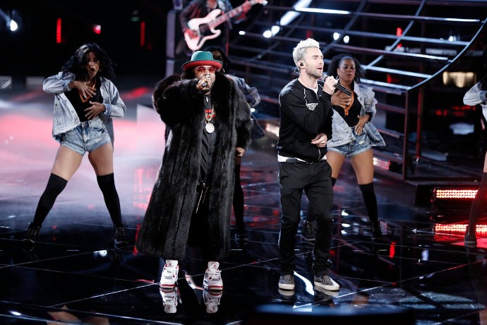 Watch Adam Levine and Big Boi's Epic Performance of 'Mic Jack' on 'The Voice'