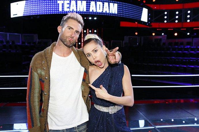 Adam Levine 'Annoyed' With 'Loud-Mouth' Miley Cyrus on 'The Voice' Set